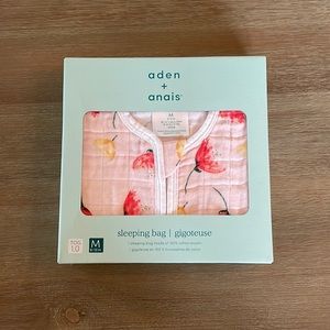 aden+anaïs sleeping back | picked for you poppies motif | TOG 1.0 lightweight